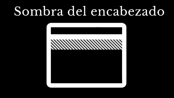 Efecto de sombra en la cabecera con CSS