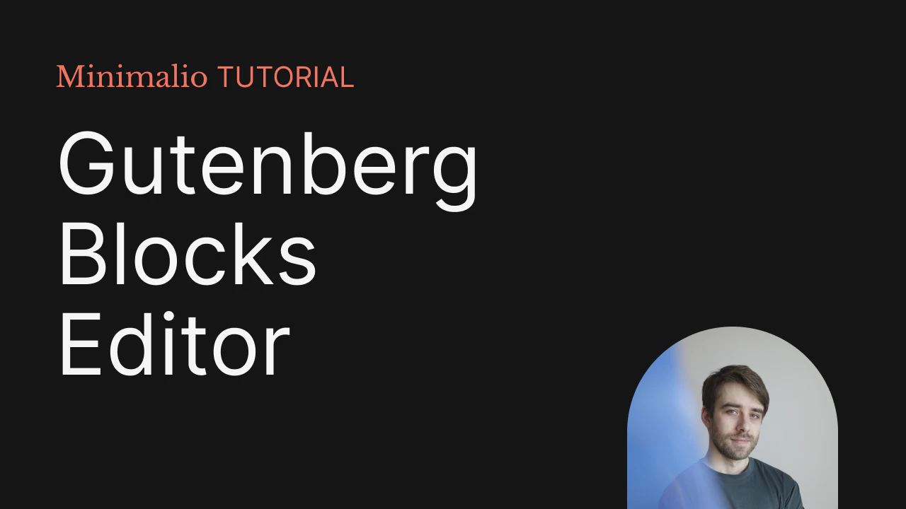 Gutenberg Editor for Beginners