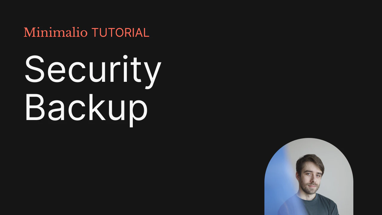 WordPress security and backup