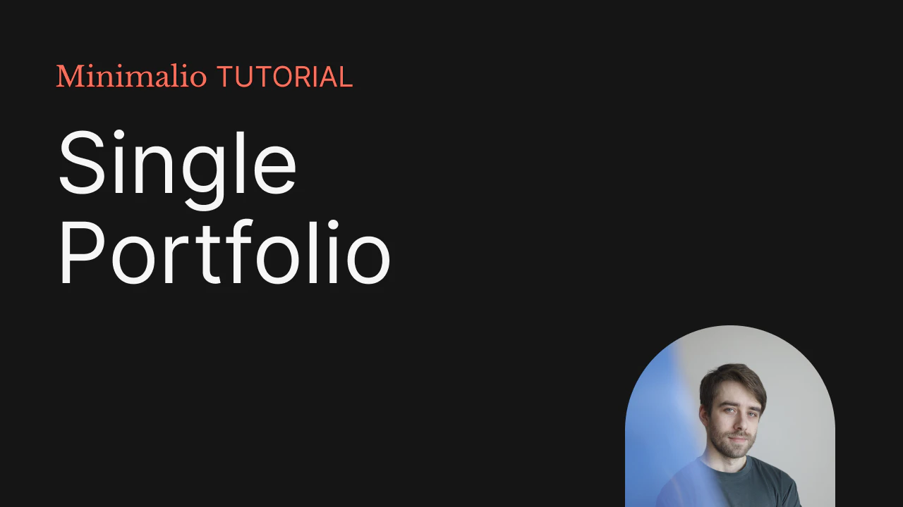 Creating a single portfolio